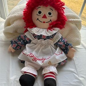 Applause Raggedy Ann 16 Inch Cloth Doll 2006 Licensed Raggedy Ann & Andy
